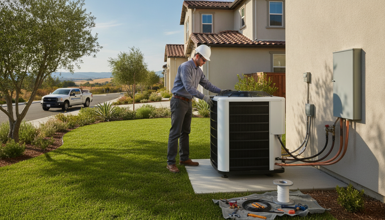 Air conditioning installation by Airteks in Livermore